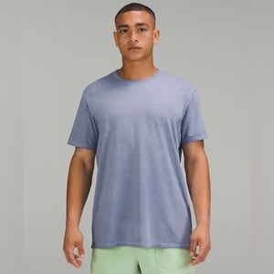 Lululemon The Fundamental T-Shirt Breeze Dye Peri Purple Size XL Mens.     18